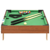 Vidaxl Minipool Tabel 3 fod 92x52x19 cm brun og grøn
