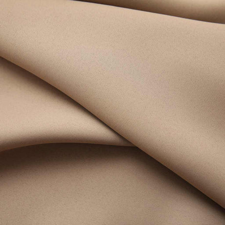 Vidaxl gardiner Blackout med kroge 2 stk. 140x175 cm taupe