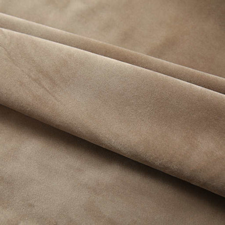 Vidaxl gardiner Blackout 2 m med kroge 140x175 cm Velvet Beige