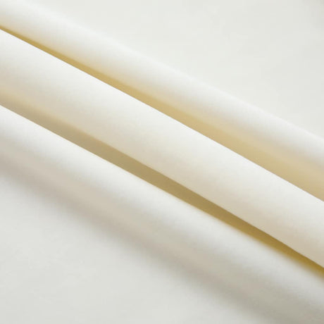 Vidaxl gardiner Blackout 2 STS med kroge 140x245 cm fløjlcreme