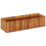 Vidaxl Planter hævede 100x30x25 cm solid acaciahout