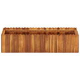 Vidaxl Planter hævede 100x30x25 cm solid acaciahout