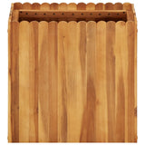Vidaxx plantekasse hævet 50x30x50 cm massivt akacietræ
