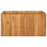 Vidaxl Planter hævede 100x100x50 cm solid acaciahout