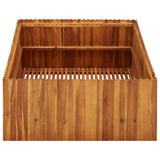 Vidaxl Planter hævede 100x100x50 cm solid acaciahout