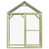 Vidaxl Chicken Coop 1.5x1.5x2 m imprægneret fyrretræ