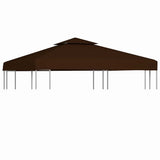 Vidaxl Prieverkak 2-lag 310 g m² 3x3 m brun