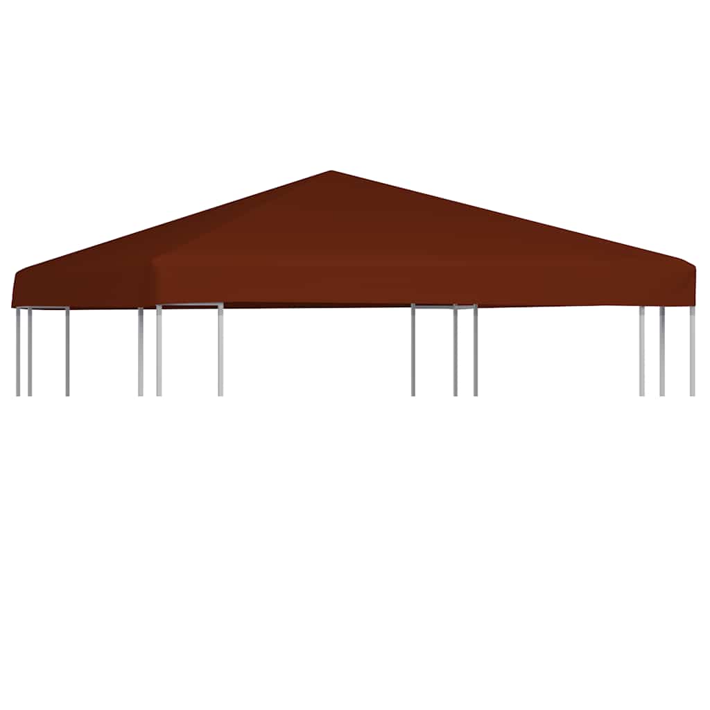 Vidaxx lysthustag 310 g m² 3x3 m terrakotta