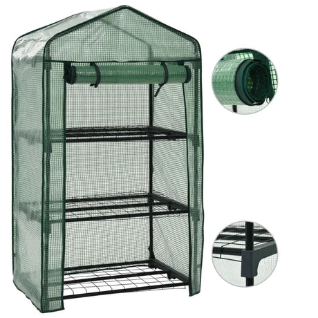 Vidaxl Mini Gas 3-lag 69x49x125 cm