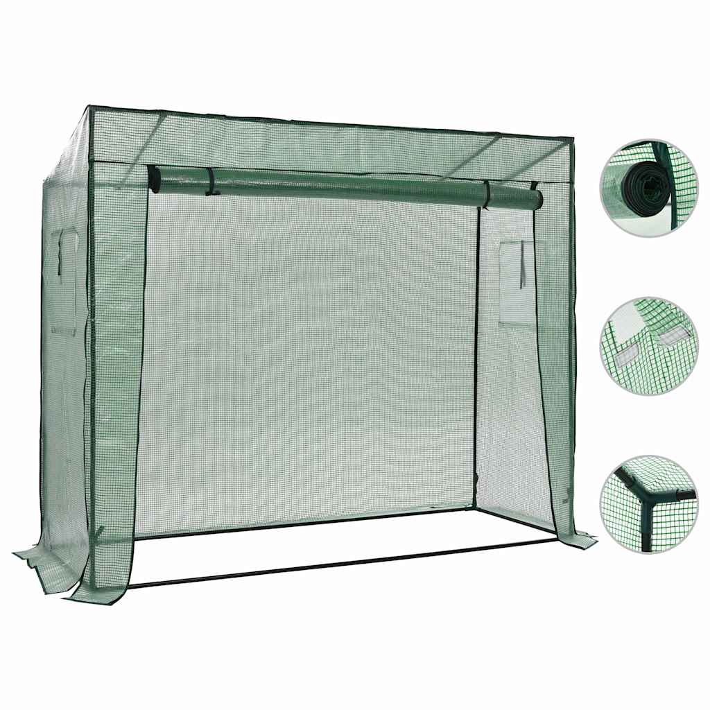 Vidaxx walk-in drivhus 200x80x173 cm