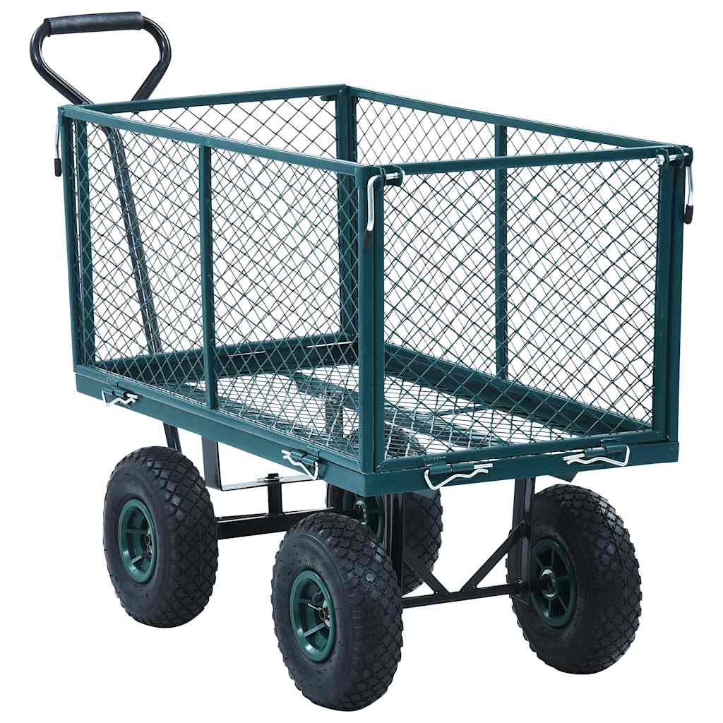 VidaXL havevogn 350 kg grøn