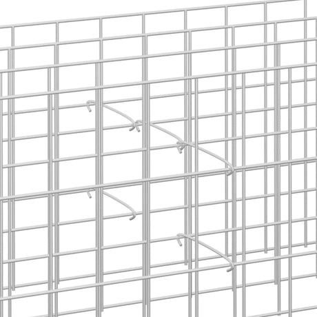 Vidaxl gabion kroge 50 stk 30 cm galvaniseret stål