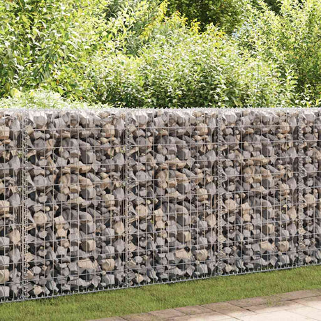 Vidaxl Gabionspirals 24 Pc 100 cm galvaniseret stål