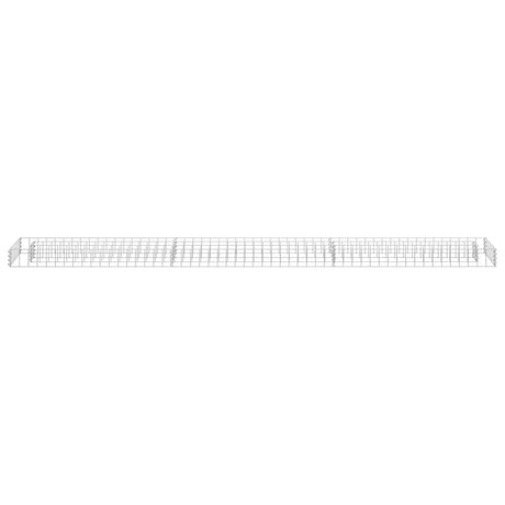 Vidaxl Gabion Planter hævet 270x30x10 cm galvaniseret stål