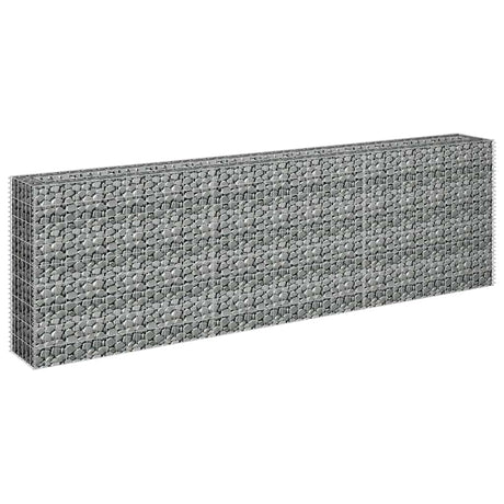 Vidaxx gabion planter hævet 270x30x90 cm galvaniseret stål