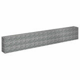 Vidaxl Gabion Planter Insented 360x30x60 cm galvaniseret stål