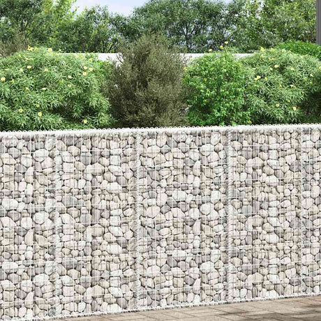 Vidaxl Gabion Planning Buck's Trapezoid 100x20x100 cm galvaniseret stål