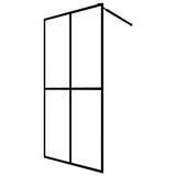 Vidaxx brusekabine 90x195 cm mat hærdet glas