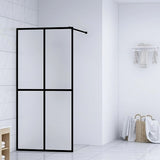 VIDAXL WALK -I brusevæg 118x190 cm Mat afsluttet glas