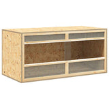 Vidaxl Terrarium 100x47x47 cm behandlet træ