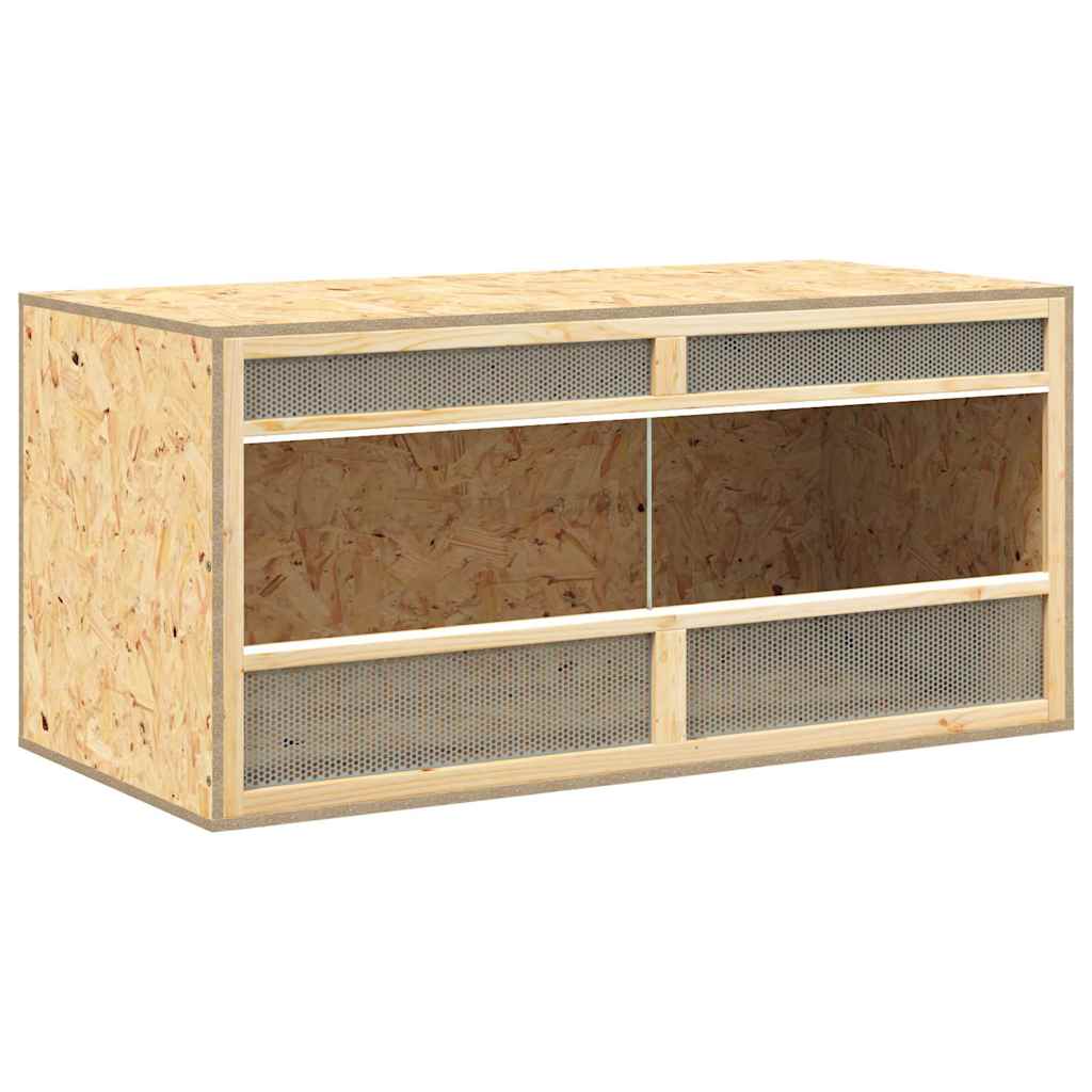 Vidaxl Terrarium 100x47x47 cm behandlet træ