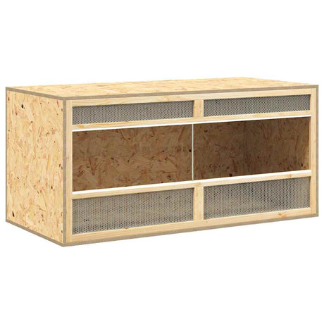Vidaxl Terrarium 100x47x47 cm behandlet træ