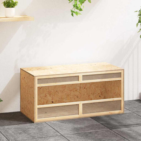 Vidaxl Terrarium 100x47x47 cm behandlet træ