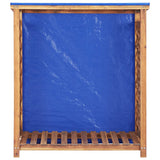 Vidaxx brændeopbevaring 105x38x115 cm massivt akacietræ