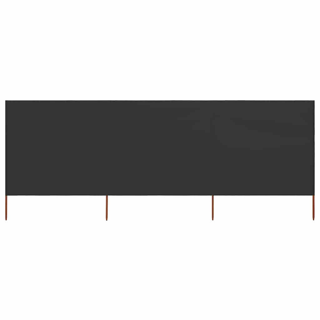 Vidaxx vindfang 3-paneler 400x160 cm stof antracit