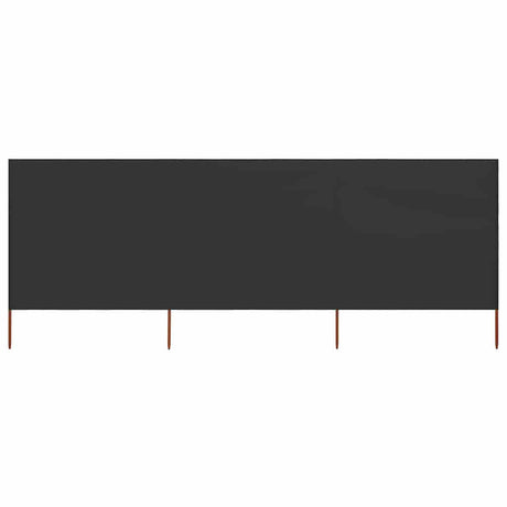 Vidaxx vindfang 3-paneler 400x160 cm stof antracit