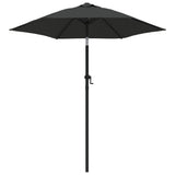 Vidaxl Parasol 200x224 cm aluminium antracit