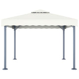 Vidaxl Arbor 300x300 cm aluminiumcreme