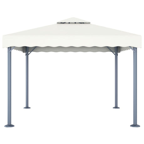 Vidaxl Arbor 300x300 cm aluminiumcreme