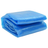 Vidaxl Swimming Pool Cover 356 cm pe blå