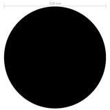 Vidaxl Swimming Pool Cover 210 cm pe sort