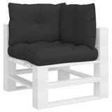 Vidaxl pallepuder 3 st stof sort