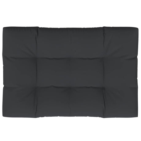 Vidaxl Palletpude 120x80x12 cm stof sort