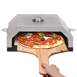 Vidaxl Pizza Oven med keramisk sten til gas-charcoal grill