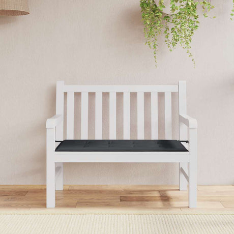Vidaxl Garden Bench Pushion 100x50x4 cm Oxford Stof sort