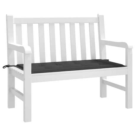 Vidaxl Garden Bench Pushion 120x50x4 cm Oxford stof sort
