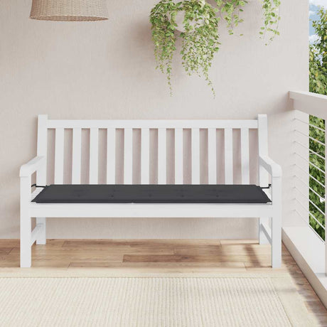 Vidaxl Garden Bench Pushion 150x50x4 cm Oxford Stof sort