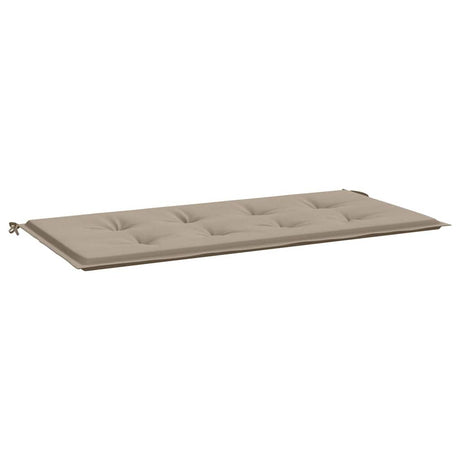 Vidaxl Garden Bench Pushion 120x50x4 cm Oxford Fabric Taupe