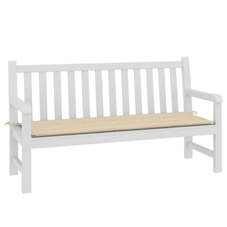 VidaXL havebænkpude 150x50x2 cm oxford stof beige