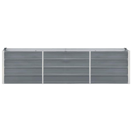 Vidaxl Planter Insert 240x40x45 cm galvaniseret stålgrå