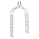Vidaxl Garden Arch 142x37x275 cm Iron Dark Green
