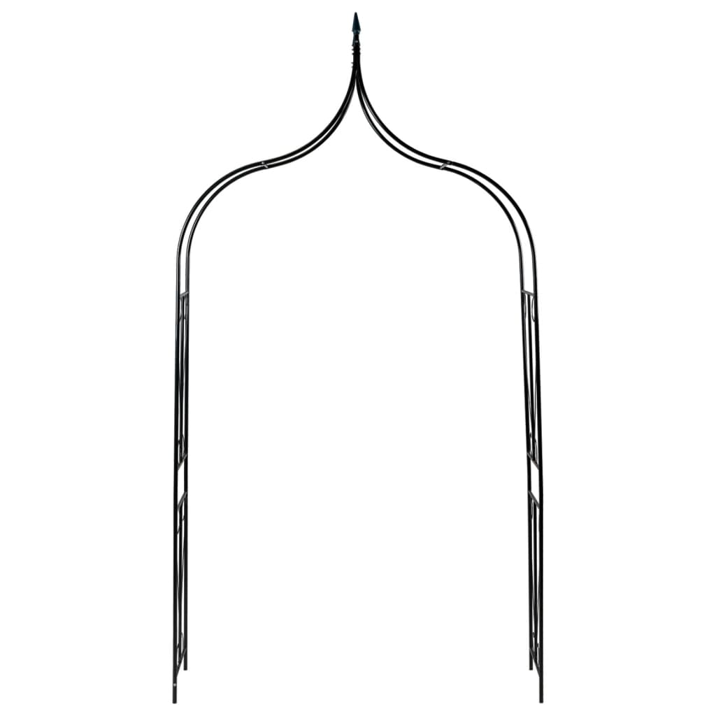 Vidaxl Garden Arch 142x37x275 cm Iron Dark Green