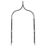 Vidaxl Garden Arch 142x37x275 cm Iron Dark Green