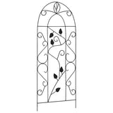 Vidaxl Plant Climbing Racks 3 St 40x100 cm Iron Black
