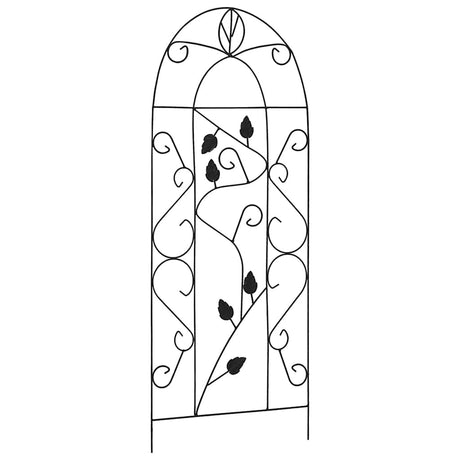 Vidaxl Plant Climbing Racks 3 St 40x100 cm Iron Black