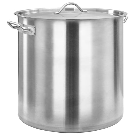 Vidaxl gryde 50 L 40x40 cm rustfrit stål